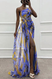 Lorna | Vibrant Draped Dress