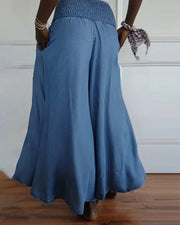EMILYA – COMFORTABLE WIDE-LEG PANTS