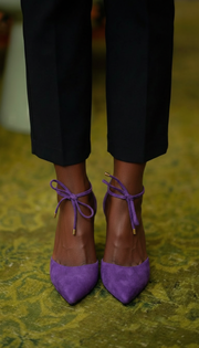 SHORT SHOES WITH ANKLE STRAP