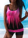 Milae | Tankini Set with Gradient Colour in Plus Sizes