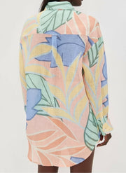 Amandine | Tropical Leaf Printed Short Set