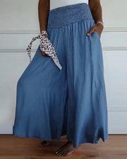 Reinae - Comfy Wide-Leg Trousers