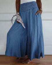 Reinae - Comfy Wide-Leg Trousers