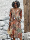 Maya™ Vibrant Midi Dress