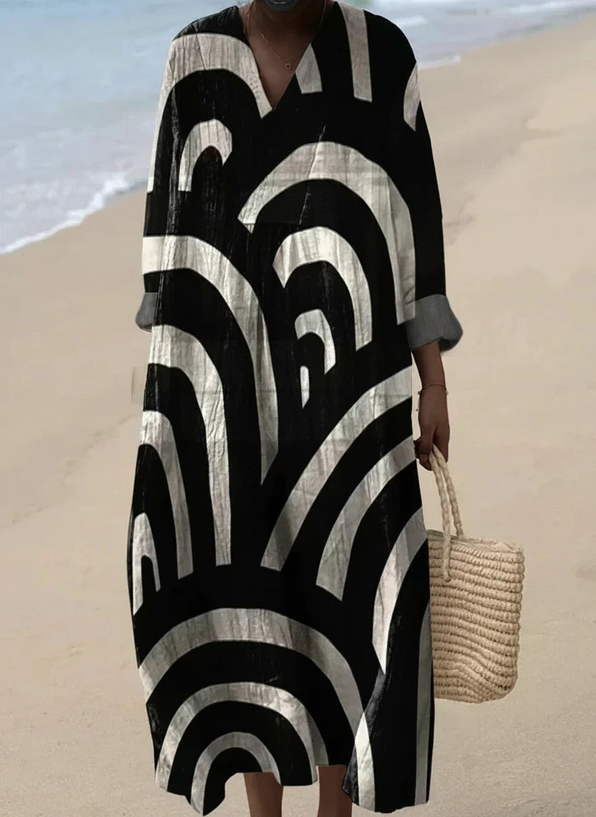 Cinthia - Summer Breeze Printed Dress