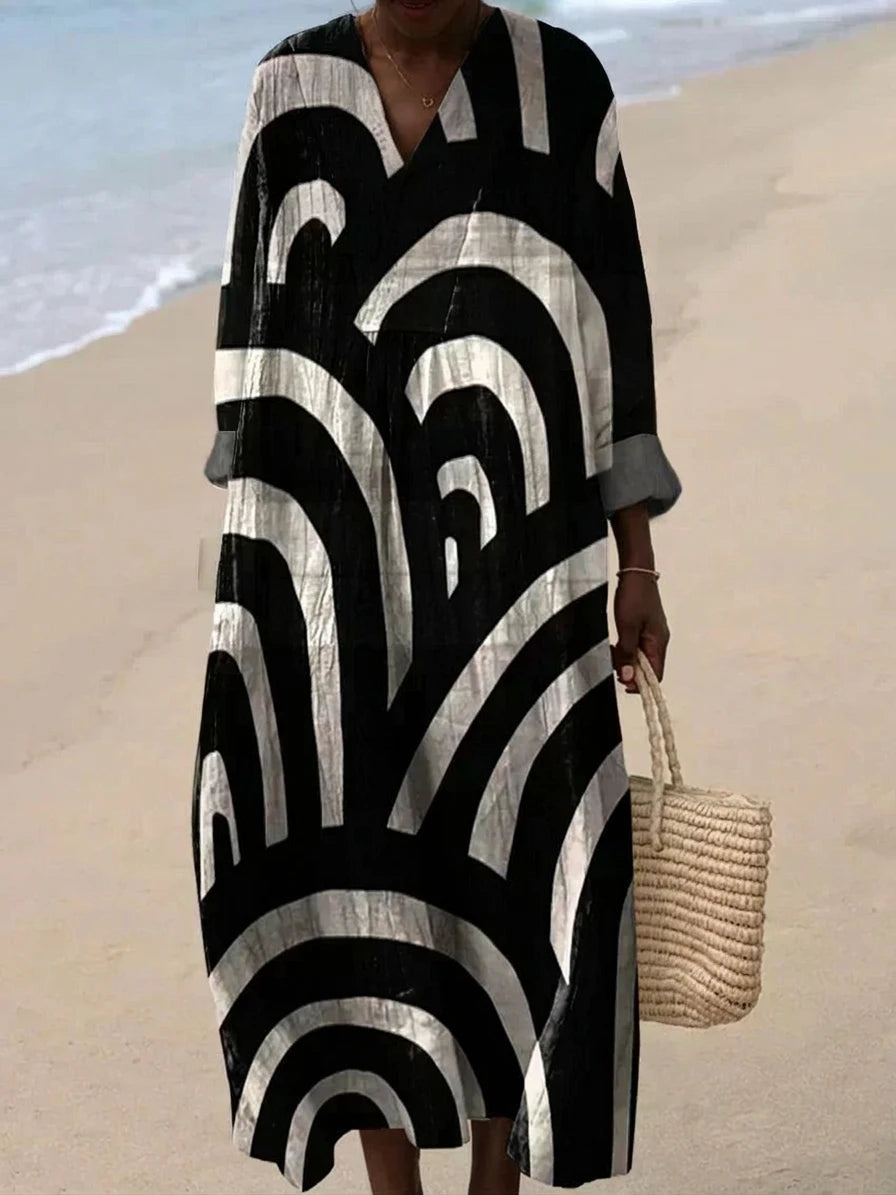 Cinthia - Summer Breeze Printed Dress