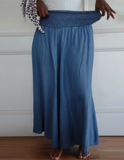 Jaspar | Flowy Smocked Waist Pants