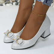 Evelyn | Classic Bow Heels
