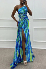 Lorna | Vibrant Draped Dress