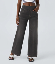 Soleène - Relaxed Fit Wide-Leg Jeans