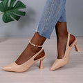 Sophia | Elegant Slingback Heels