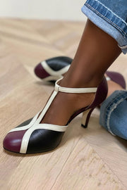 T-STRAP HEELS