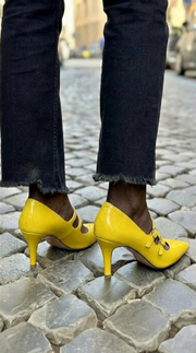 DOUBLE STRAP COURT SHOE