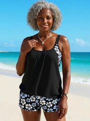Amaya | Floral Tankini Set