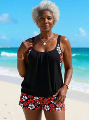 Amaya | Floral Tankini Set