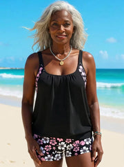 Amaya | Floral Tankini Set