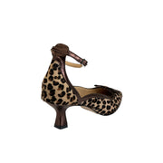 LEOPARD PRINT COURT SHOES