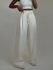 Joséphine - High-Waisted Trousers with Wide Legs