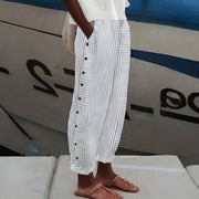 Dagne | Stylish Summer Striped Pants