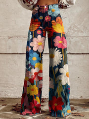 Léna - Wide Floral Pants