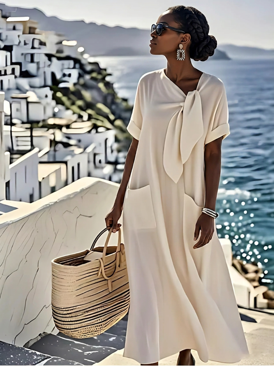 Elia™ Elegant Dress with Pockets
