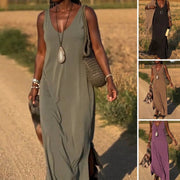 Selmae - Casual Sleeveless Dress