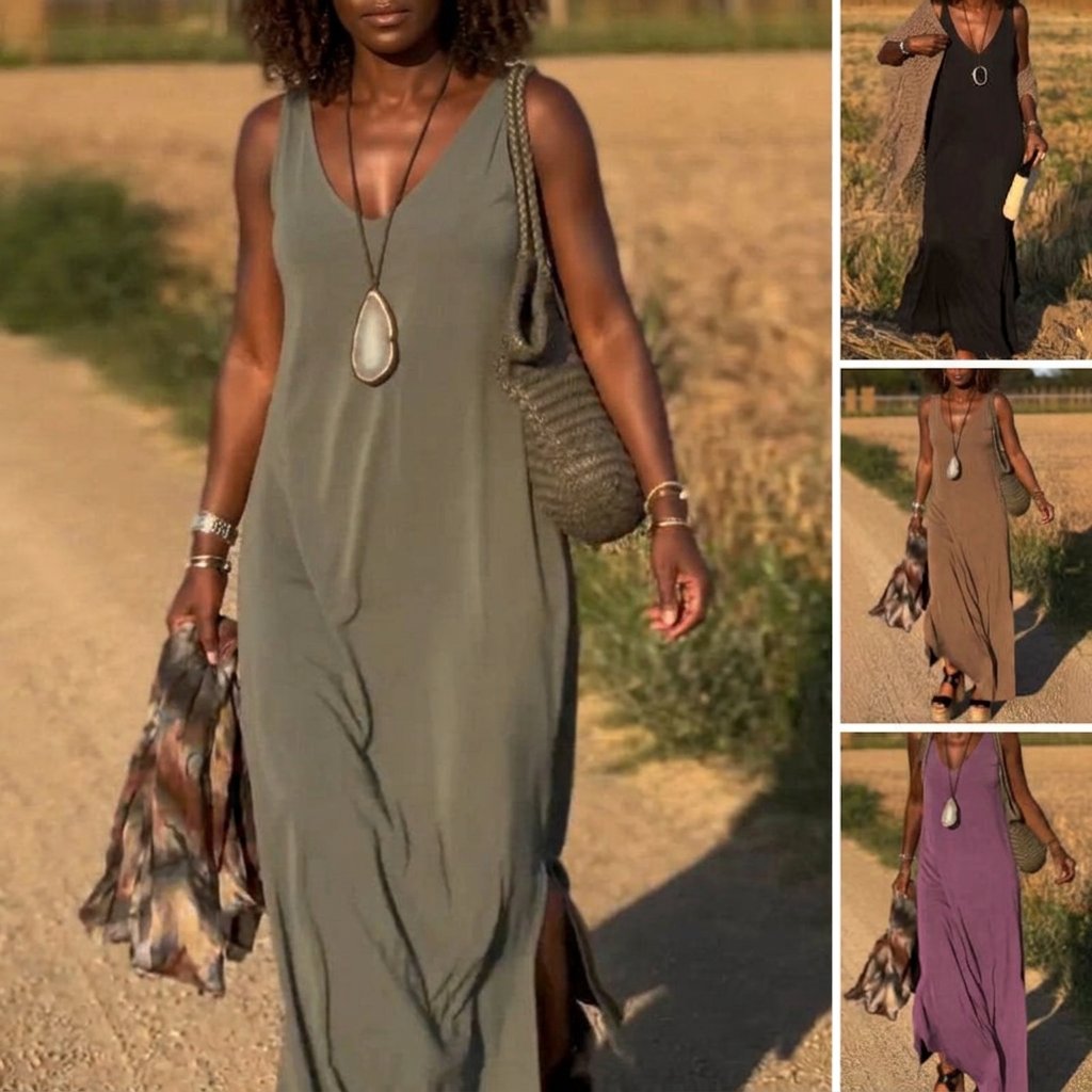 Selmae - Casual Sleeveless Dress
