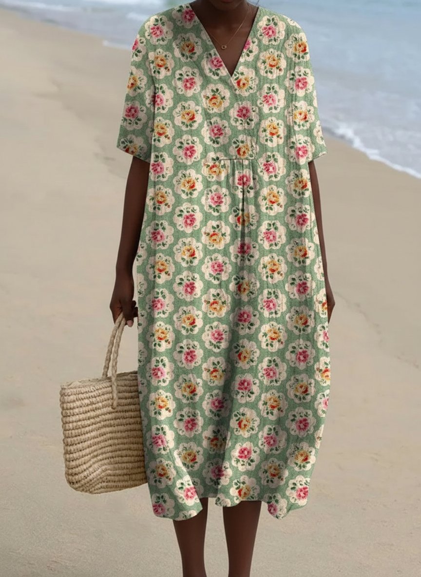 Femme - Vintage Floral Dress