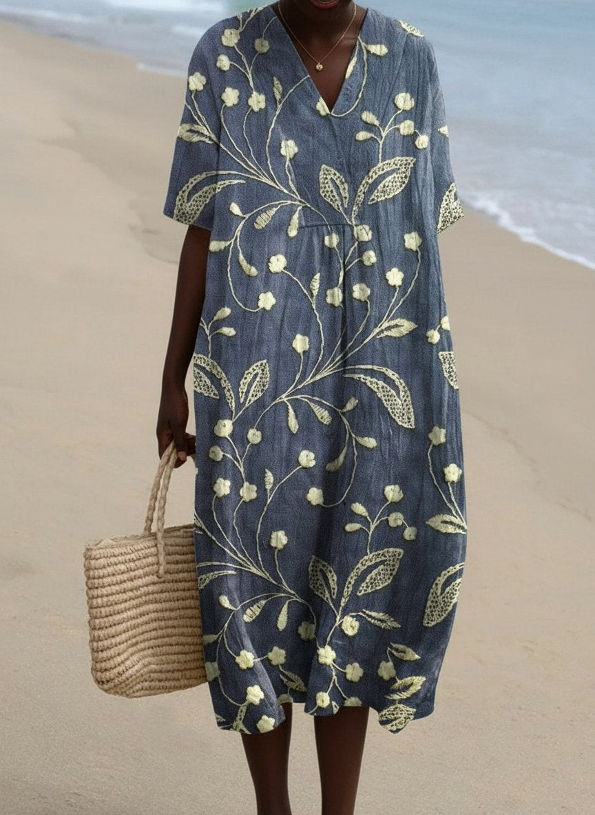 Lieke - Vintage Floral Dress
