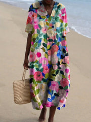 Bente - Vintage Flower Dress