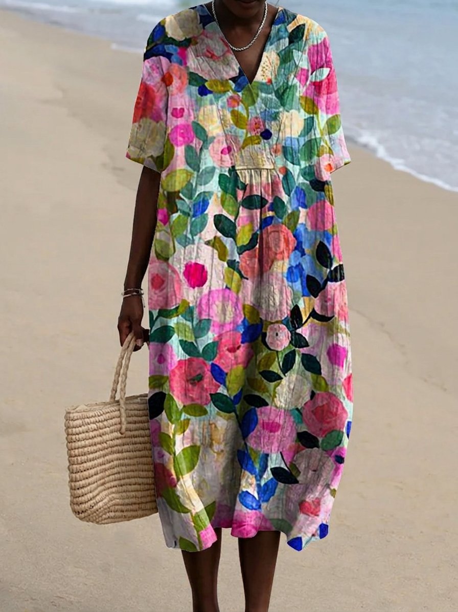 Benta - Vintage Flower Dress
