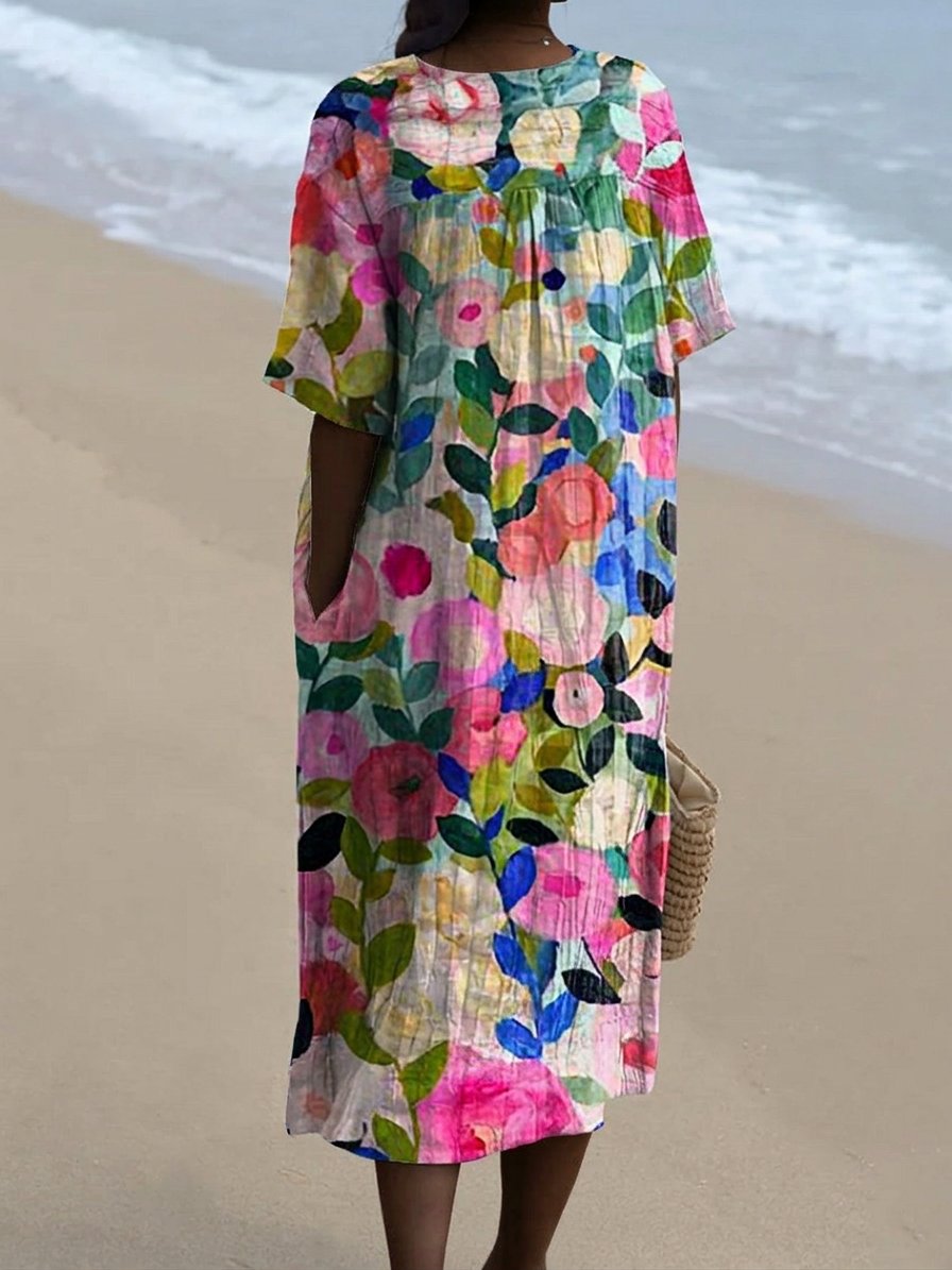Bente - Vintage Flower Dress